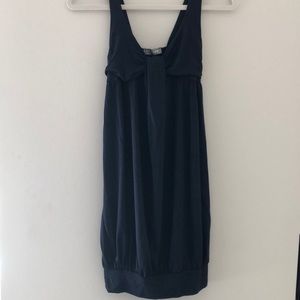 Navy bubble dress